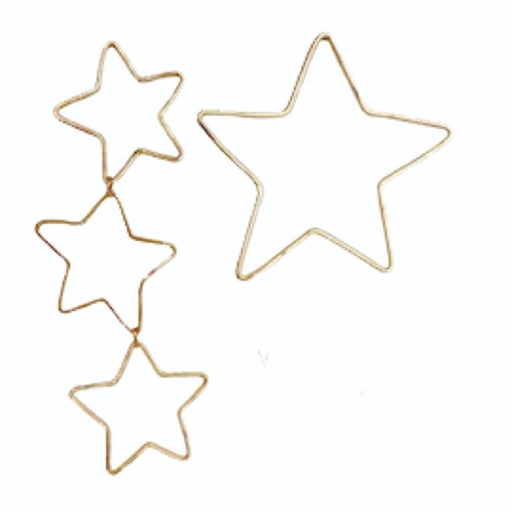 Wendy Faye Asymmetric Starlights, 14K Gold Filled